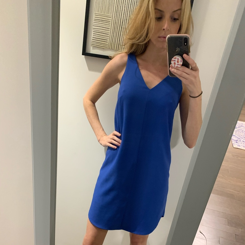 Banana Republic royal blue dress
